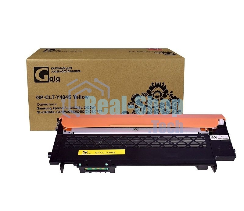 Картридж лазерный GalaPrint GP-CLT-Y404S желтый (1000 стр) для Samsung Xpress SL-C430/SL-C430W/SL-C480/SL-C480W/C482/C483/C432/C433