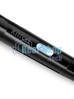Выпрямитель Kitfort КТ-3225 45Вт черный макс.темп.:230С покрытие:керамическое