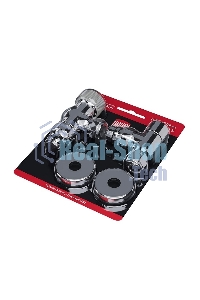 Набор термостатический осевой Royal Thermo Design Pro 15мм М30х1,5 (Хром)