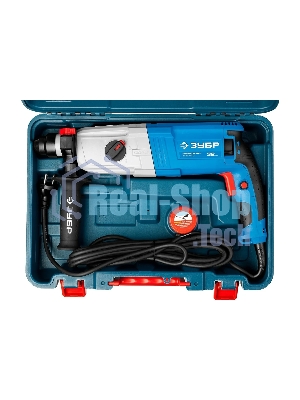 Перфоратор Зубр ЗП-32-1100 К Профессионал, SDS-plus, 1100 Вт, 3,4 Дж, от сети
