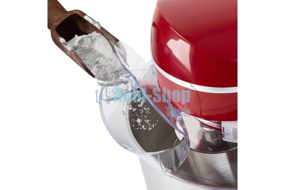 Миксер планетарный Endever Sigma-121, красный, 1800Вт, объем чаши 6 л, планетарная система смешивания, 2 шт/уп.