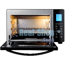 Мини-печь Hyundai MIO-HY096 28 л, 1600 Вт, черный