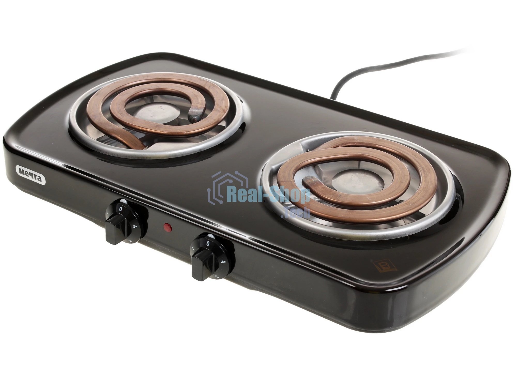 Плита настольная электрическая Мечта 212Т черная