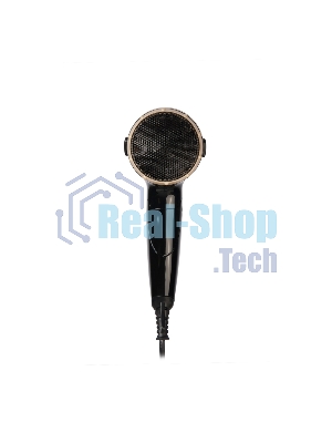 Фен Centek CT-2209 BLG черный/золотой перламутр, 1600 Вт, компактный