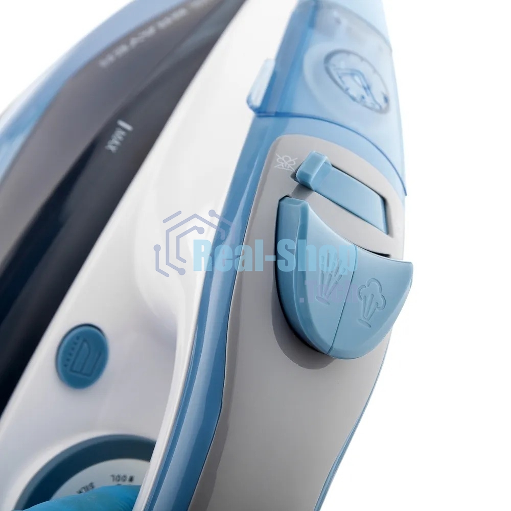 Утюг BRAYER 4002BR, 2400 Вт, керамич, Пар 140 г/м антикапля, разбрыз, резер 360мл, самоотчис,