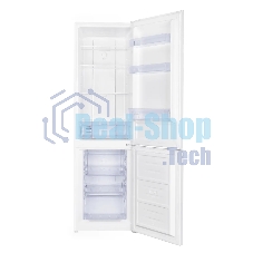 Холодильник Kraft KF-NF291W белый двухкамерный 230/70л морозилка снизу