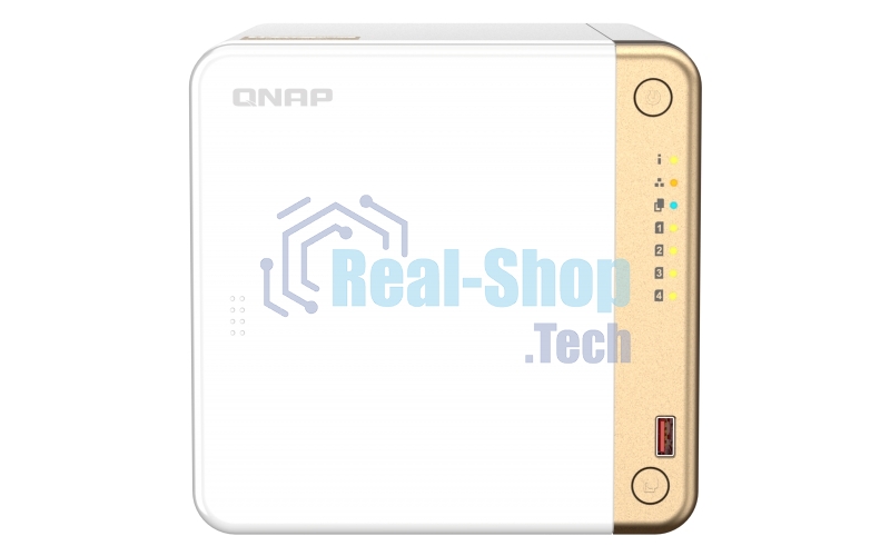 Сетевое хранилище NAS Qnap Original TS-462-4G 4-bay настольный Celeron N4505