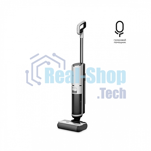 Моющий пылесос вертикальный BQ VCA1002W белый, питание от аккумулятора, 200 Вт, уборка влажная и сухая, пылесборник 0.75 л, бак для жидкости 0.85 л, работа от АКБ max 45 мин