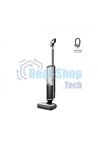 Моющий пылесос вертикальный BQ VCA1002W белый, питание от аккумулятора, 200 Вт, уборка влажная и сухая, пылесборник 0.75 л, бак для жидкости 0.85 л, работа от АКБ max 45 мин