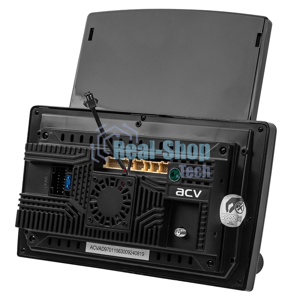 Автомагнитола ACV AD-9701, 2 DIN, 9.7