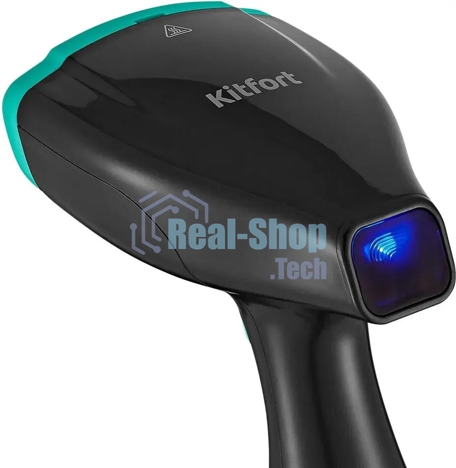 Ручной отпариватель KITFORT KT-9121-3 черно-бирюзовый