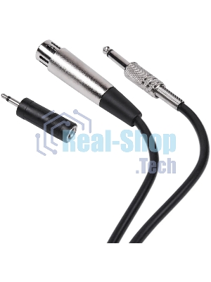 Микрофон Ritmix RDM-155 черный