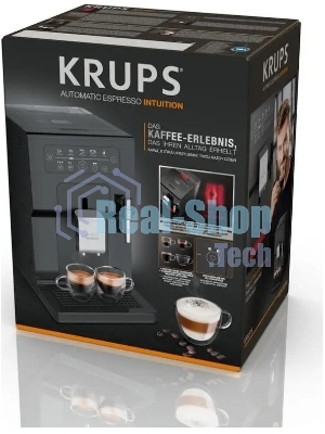 Кофемашина Krups Essential EA870810 1450Вт черный/нержавеющая сталь