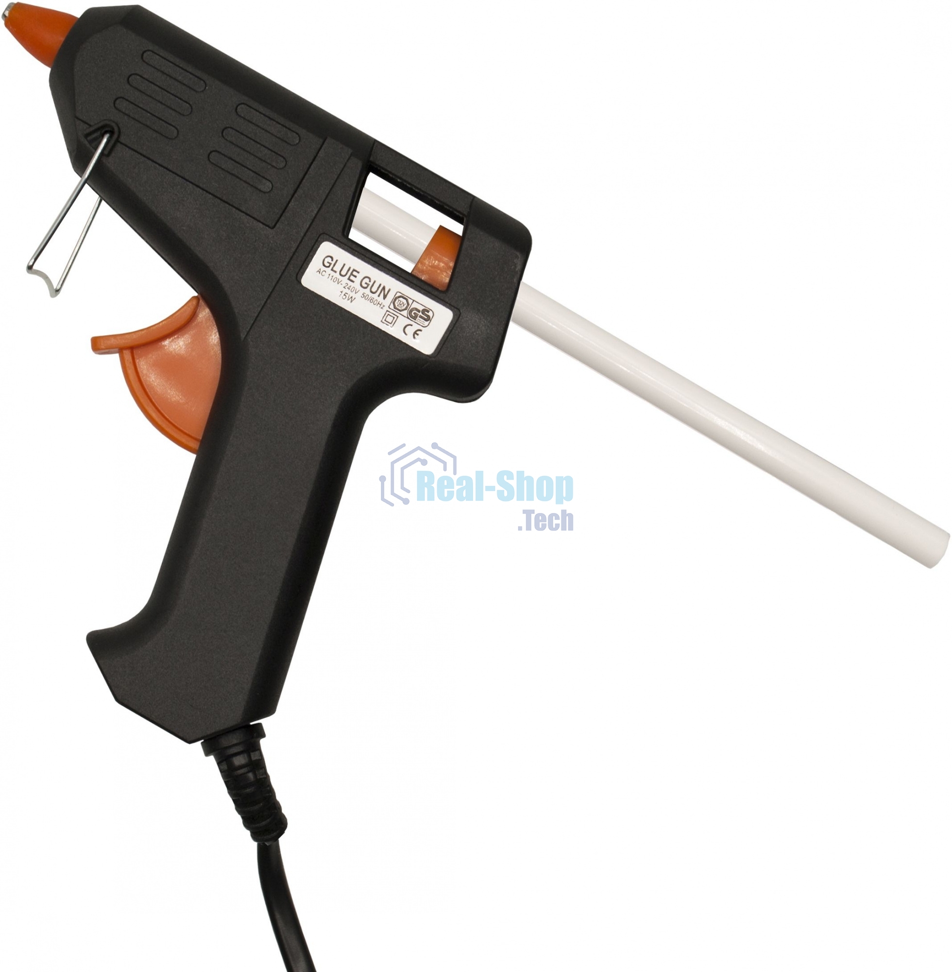 Клеевые стержни Silwerhof 7-200-62-WH дл.200мм D7мм белый упак:62шт