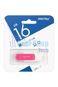 Флешка USB 16Gb USB USB 2.0 Smartbuy Diamond Pink (SB16GbDP)