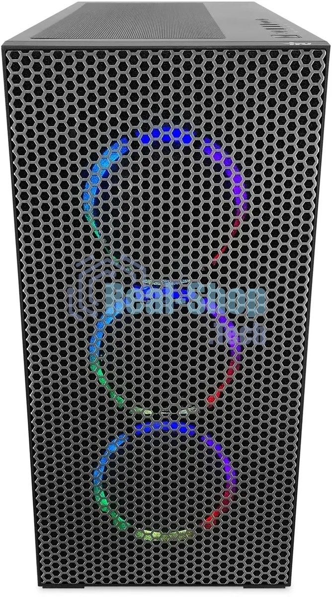 Компьютер IRU Tactio 510B7GP TWR i5 14400F (2.5) 32Gb SSD1Tb RTX5060TI 8Gb FreeDOS GbitEth 650W черный (RUS) (2146237)