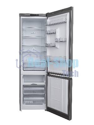 Холодильник Hotpoint HT 5200 C MX мраморный двухкамерный, 240/83л, морозилка снизу, No Frost
