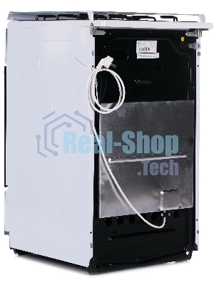 Газовая плита Flama FG 2411 W белый, конфорок 4 шт, духовка 50 л, 50 см x 85 см x 60 см