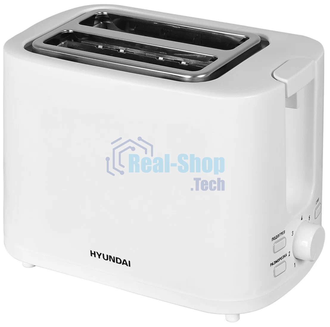 Тостер Hyundai HYT-3500 900 Вт, белый