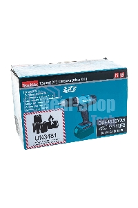 Дрель акк. Makita DDF453SYX5 (190497)18В 1х1.5Ач Li-ion БЗП