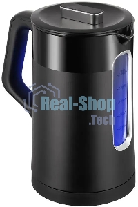 Чайник электрический Redmond KG225 1.5 л, 2200 Вт, черный