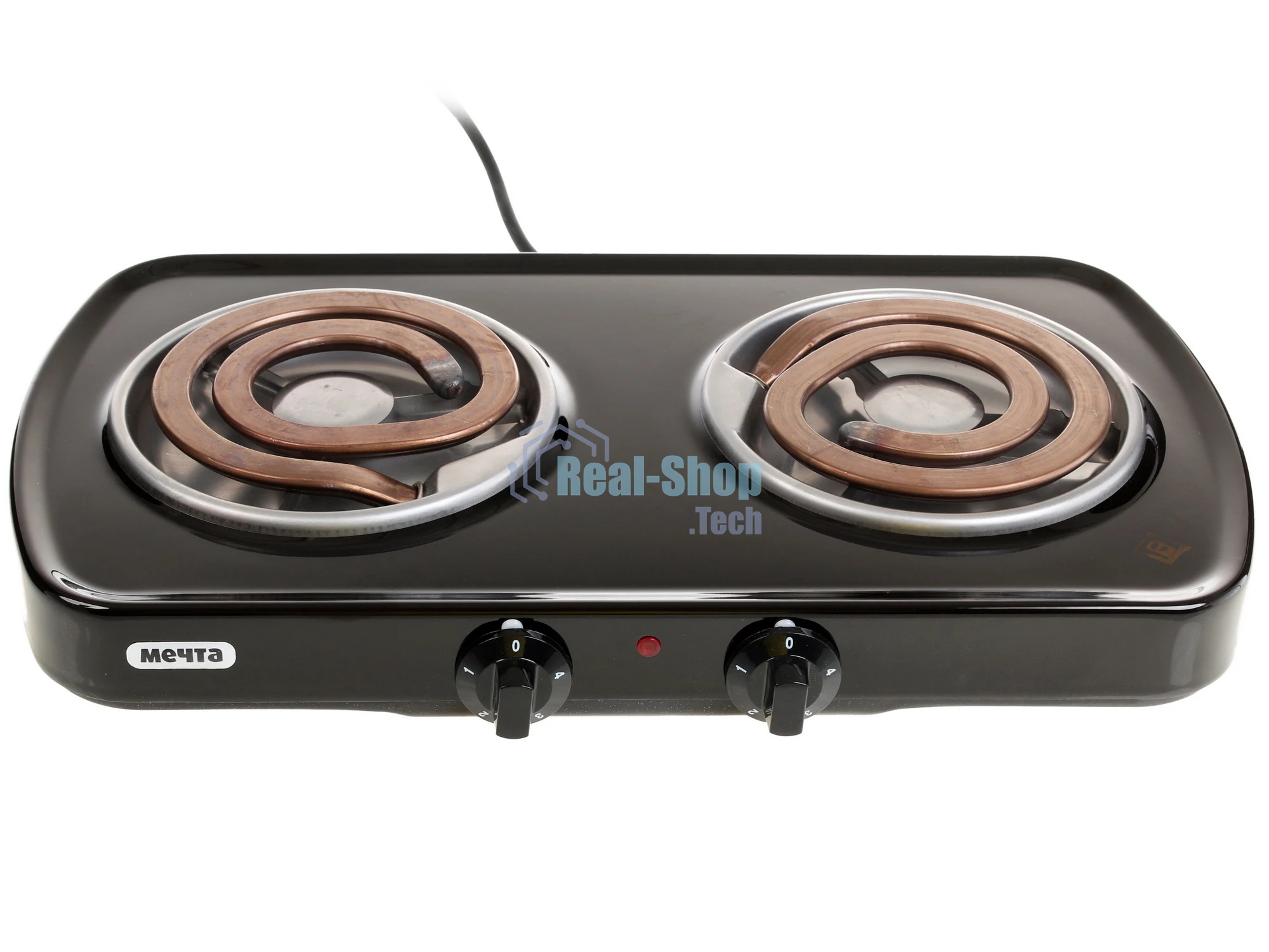 Плита настольная электрическая Мечта 212Т черная