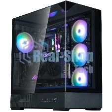 Компьютерный корпус ZALMAN P40 Prism Plus, ATX, черный, WINDOW, 3xCombo (3.5'' or 2.5
