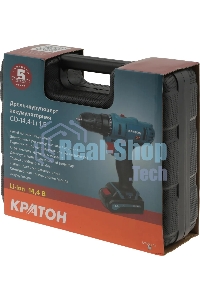 Дрель-шуруповерт аккумуляторная Кратон CD-14,4-Li-1,5
