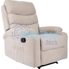 Кресло для дома Бюрократ Han бежевый, металл (_HAN/BEIGE)