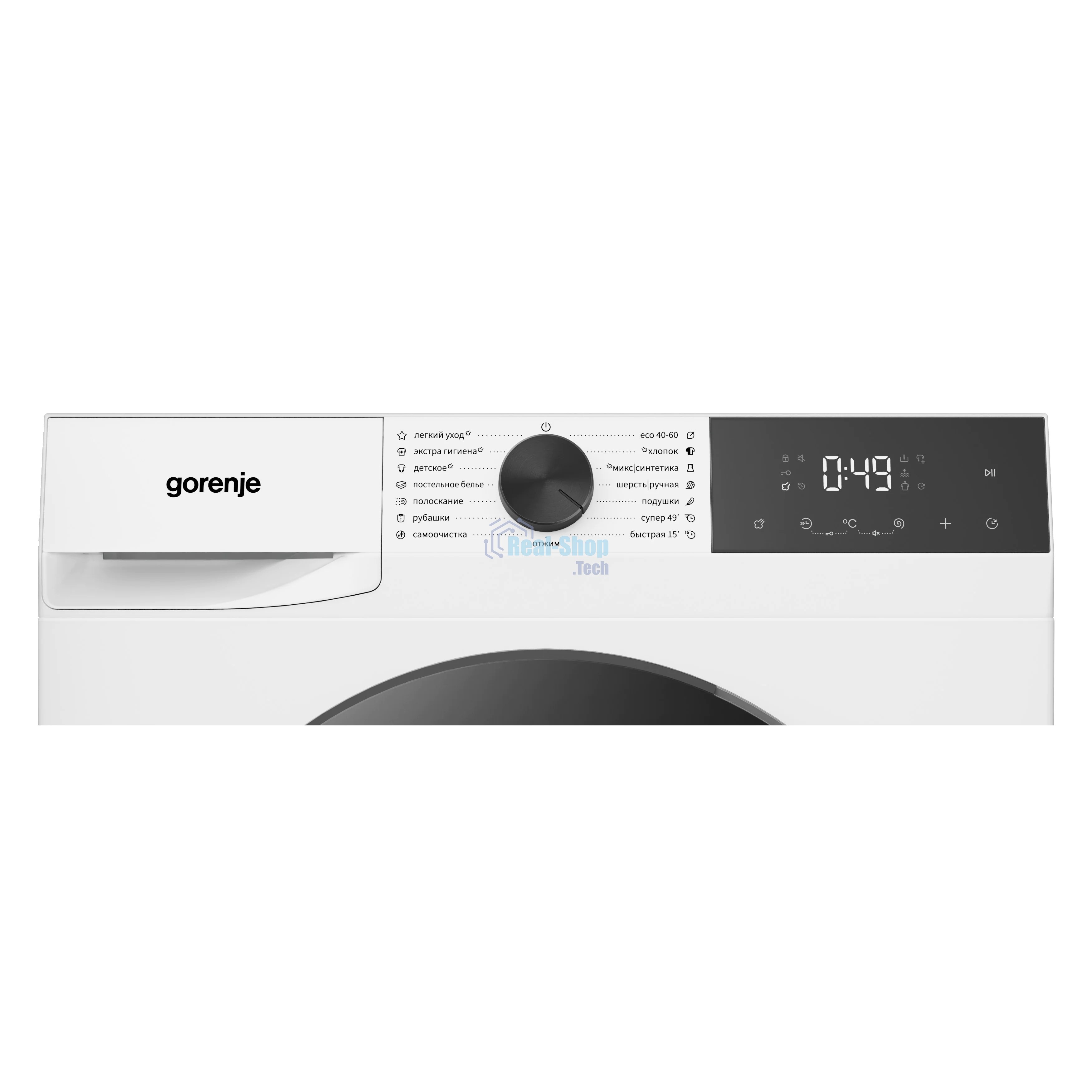 Стиральная машина Gorenje W2G2PS62A12/C белый, загрузка фронтальная 6 кг, 1200 об/мин, класс A+++