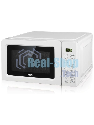 Микроволновая печь BBK 17MWS-785S/W белый, 17 л, 700 Вт, переключатели - сенсор