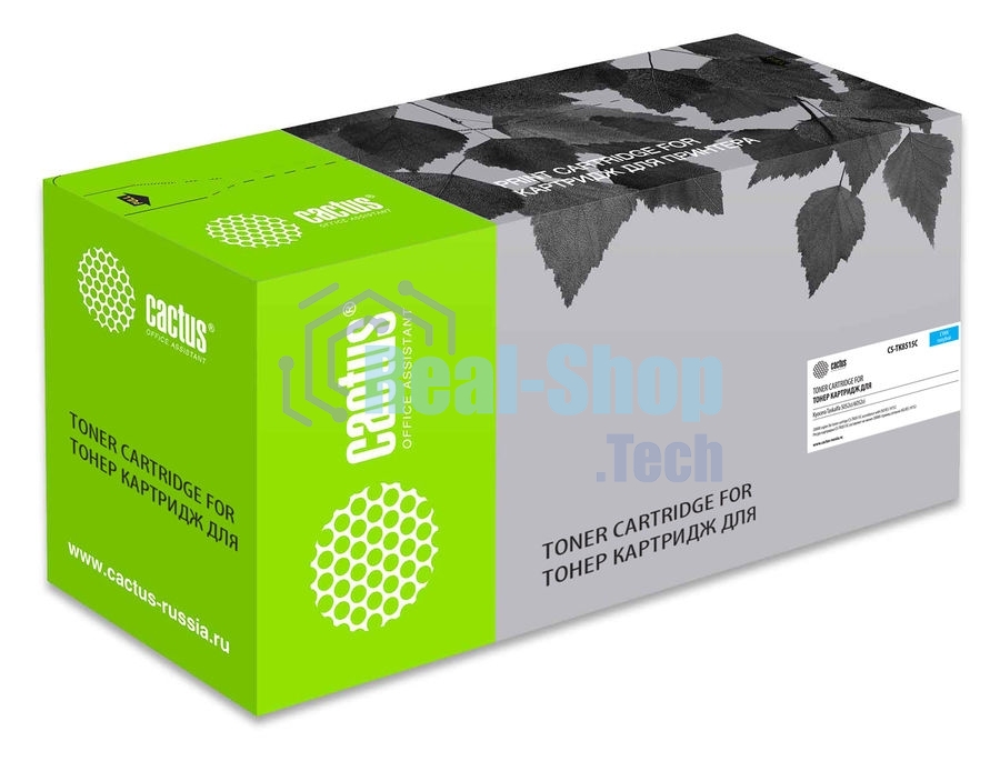Картридж лазерный Cactus CS-TK8515C голубой (20000 стр.) для Kyocera Taskalfa 5052ci/6052ci