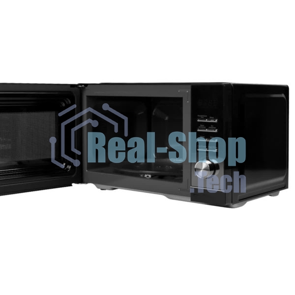 Микроволновая печь Centek CT-1564 черный, 23 л, 800 Вт, кнопки/поворотный механизм