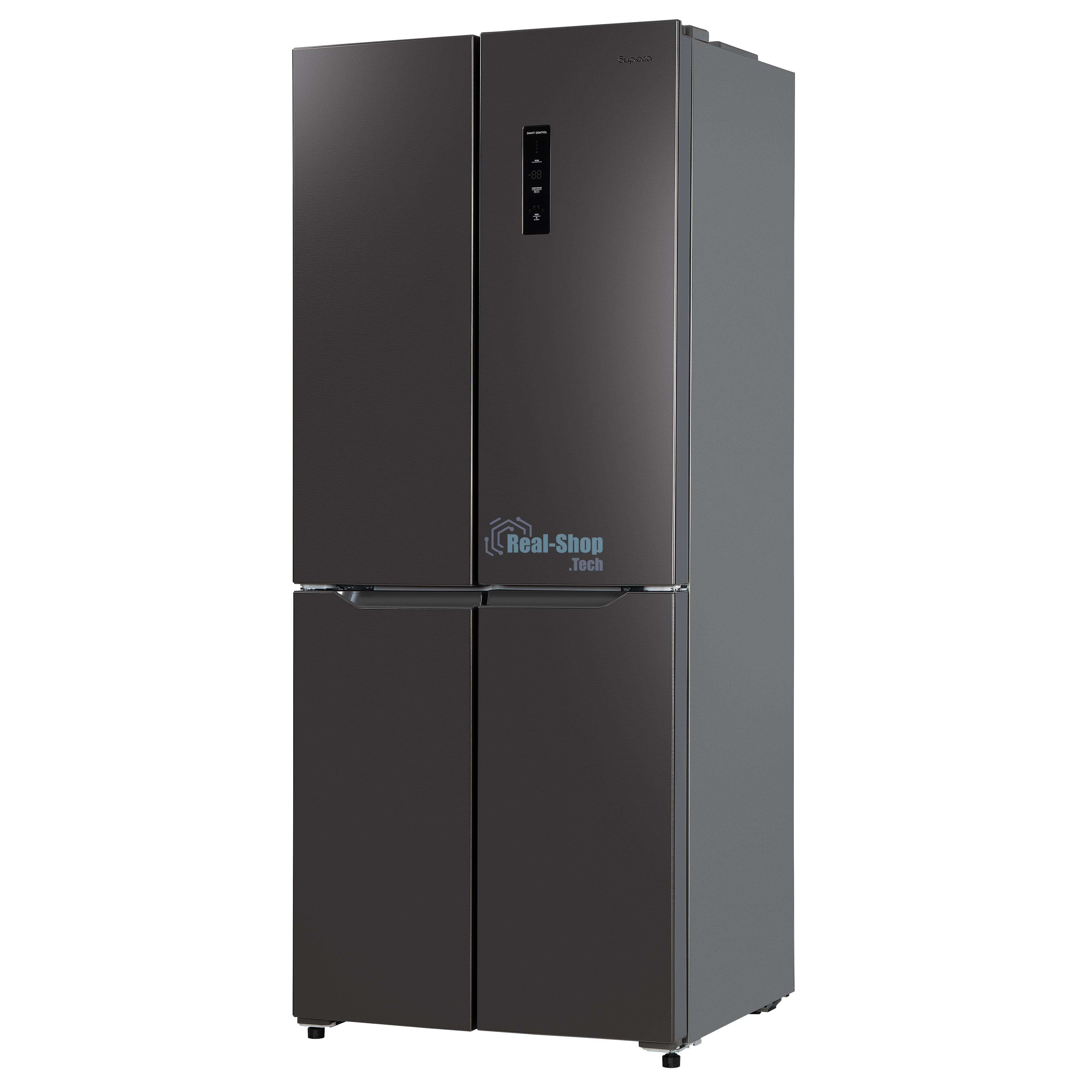 Холодильник Бирюса CD 405 DI темная нержавеющая сталь двухкамерный 289/130л морозилка снизу Side by Side