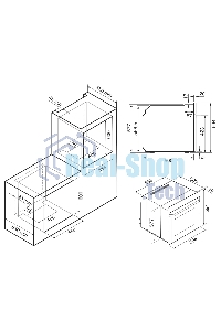Духовой шкаф электрический Krona ESSENZA 60 BL G2 черный