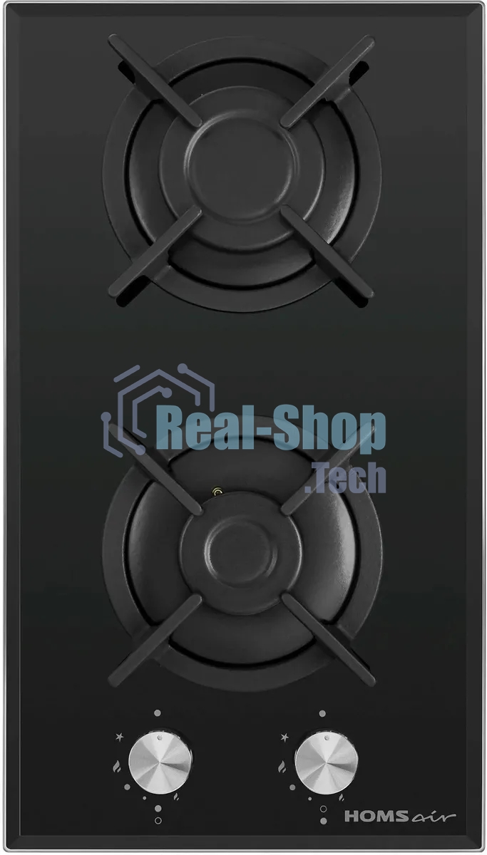 Газовая варочная панель HOMSair HGG321BK независимая, черный