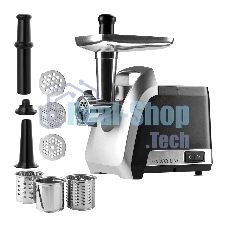 Мясорубка электрическая GALAXY LINE GL 2423 черная, 2200 Вт, 2,6 кг/мин, функция 