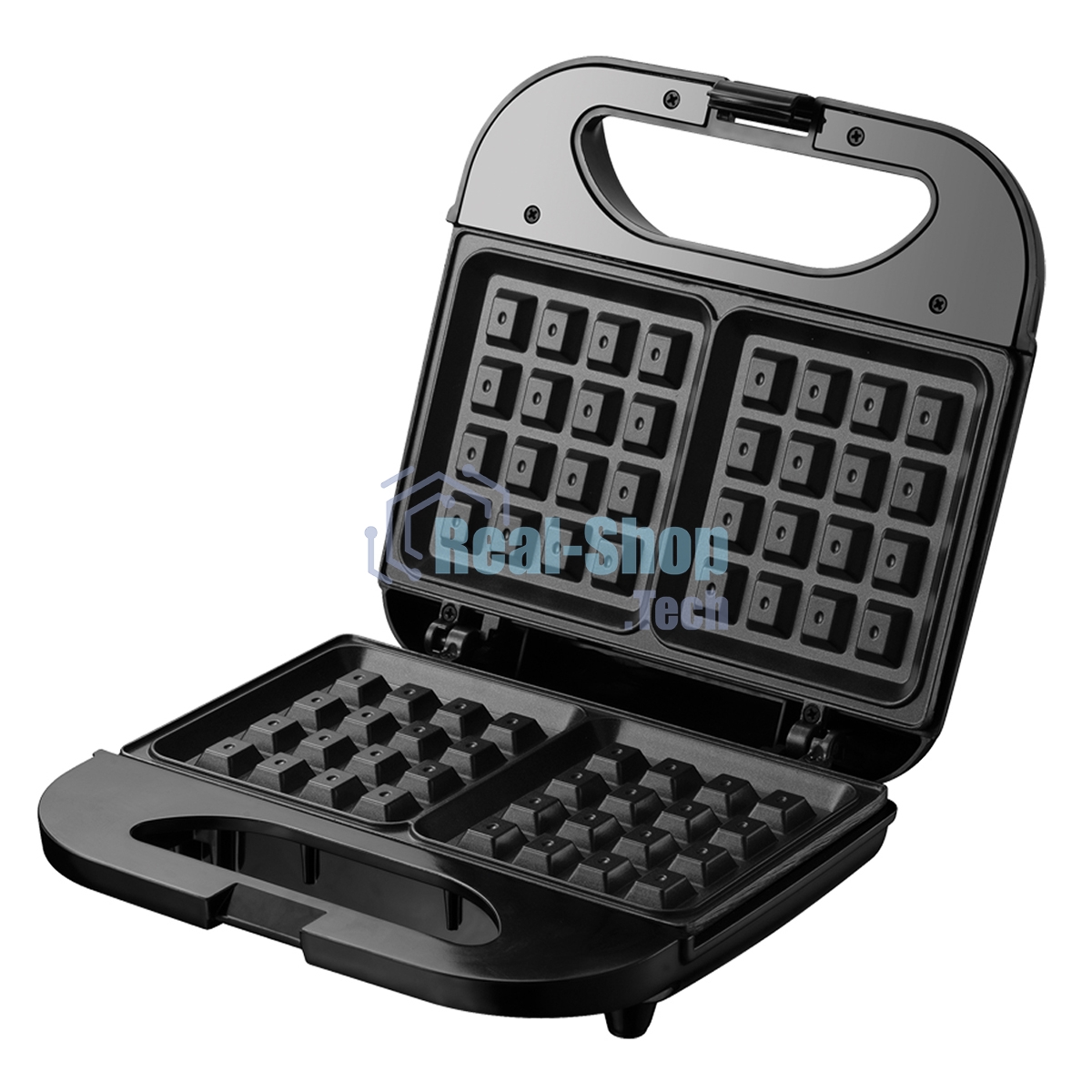 Вафельница Atlanta ATH-1078 черный