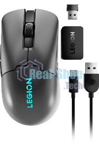 Мышь беспроводная Lenovo Legion M600s Wireless Gaming темно-серый оптическая 19000dpi BT/Radio USB (GY51H47354)