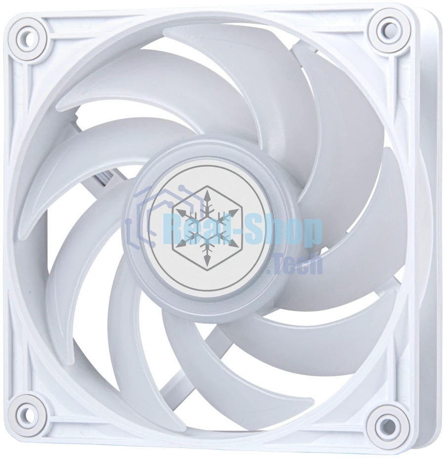 Вентилятор для корпуса Silverstone VISTA 120 ARGb белый, 120 мм, 2000 об/мин, 30.6 дБ, 4 pin