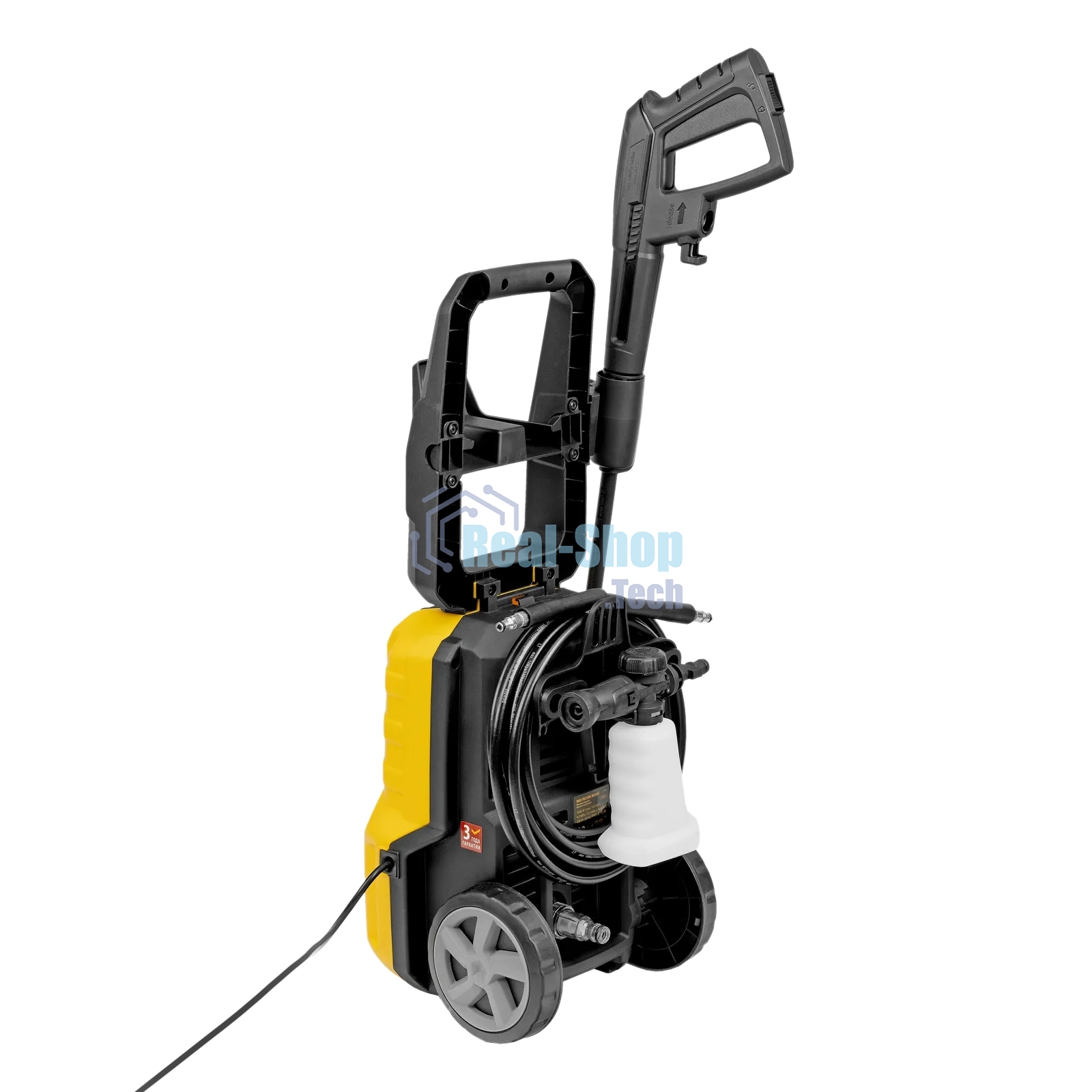 Моечная машина высокого давления Denzel 58261 R-135, 1600 Вт, 135 бар, 390 л/ч