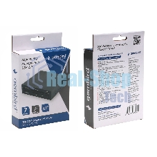 Кард-ридер Gembird FDI2-ALLIN1-02-B/черный/SD/T-Flash/Micro-SD/Micro-SDHC/Micro-SDXC/USB 2.0/метал