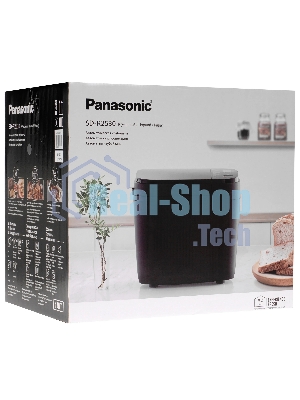 Хлебопечка Panasonic SD-R2530KTS черный, 550 Вт, 1.1 кг, 28 программ
