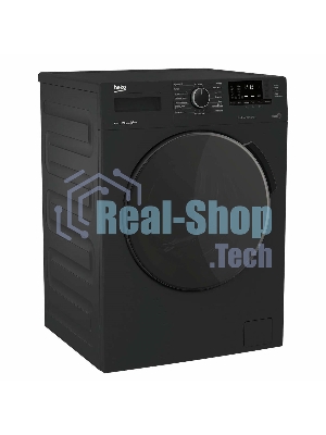 Стиральная машина Beko WSPE6H616A черный, загрузка фронтальная 6,5 кг, 1200 об/мин., класс: А++
