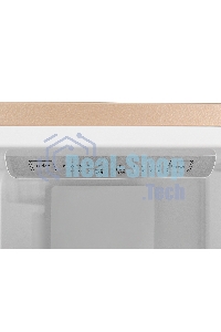 Холодильник Smile SRF348BGT бежевый мрамор двухкамерный 215/95 л морозилка снизу, No Frost