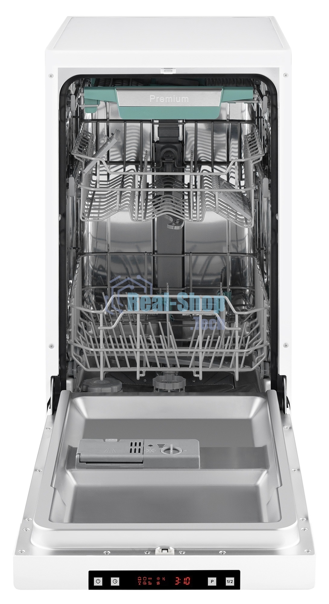 Посудомоечная машина Weissgauff DW 4535, белый, 44.8 см, 10 компл., 49 дБ, класс A++