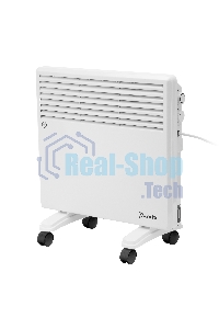 Конвектор электрический MTX CH-1000, белый, 1000 Вт, 10 м2, термостат