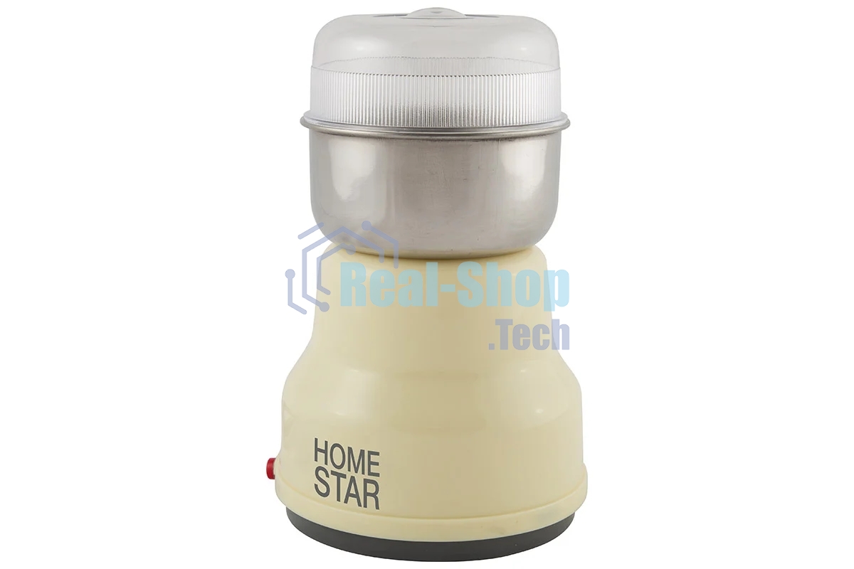 Кофемолка HOMESTAR HS-2001 бежевый, 160 Вт