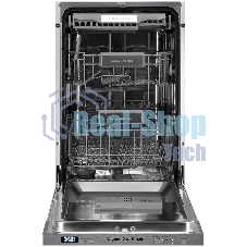Встраиваемая посудомоечная машина Zigmund & Shtain DW 301.4, серый, 44.8 см, 11 компл., 49 дБ, класс A++