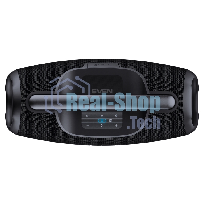 Портативная акустическая система SVEN PS-990, черный, 2.0, 2x90 Вт (RMS), IPx7, TWS, Bluetooth, USB, аккумулятор